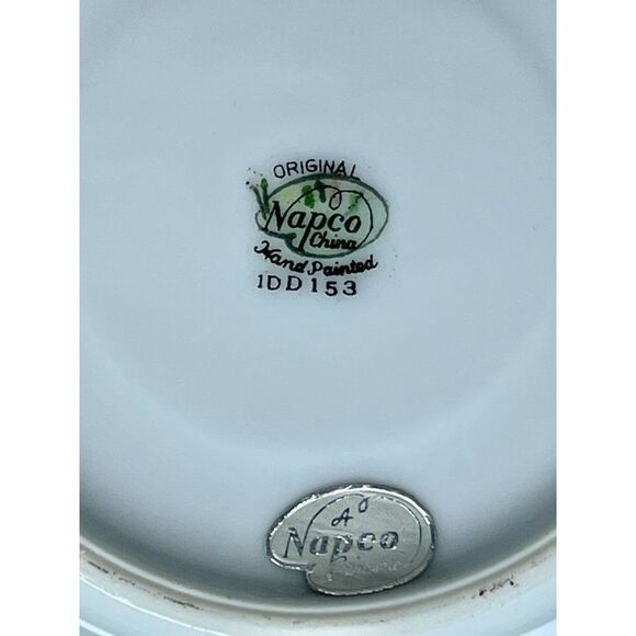 Vintage Demitasse Teacup and Saucer Napco Japan 1DD153 - Picture 6 of 6